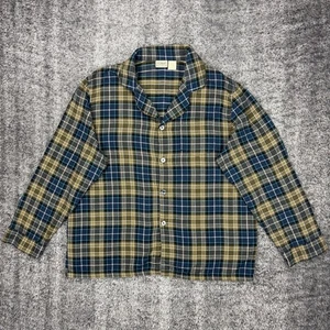 LL Bean Flanell Pyjama Hemd Herren XL Reg kariert Langarm Knopfleiste Baumwolle - Bild 1 von 7