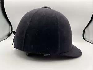 Equestrian Horse Riding Helmet Black SEI Certified ASTM F-1163-04a Size S/M - Picture 1 of 6