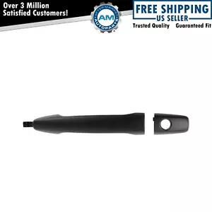 Door Handle Outside Smooth Black Front Driver Side LH for Lancer Outlander Sport - Picture 1 of 7