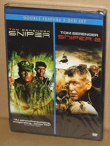 Sniper / Sniper 2 (DVD) Tom Berenger, Billy Zane, Bokeem Woodbine, Brand New! - Picture 1 of 3