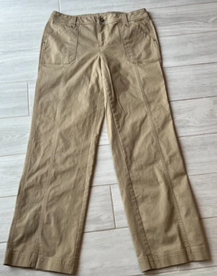 Nuevo FADED GLORY Elastizado Relajado Cadera y Muslo Costura Central Frontal Mujer EE. UU. Talla 8 Foto 1 de 4