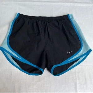 Nike Tempo Dri-Fit Athletic Running Shorts Black and Teal - Size XS - Picture 1 of 11