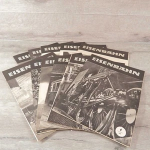 Eisenbahn Zeitschriften Konvolut - Jahrgang 1951 - 12 Stück #A96 - Picture 1 of 8