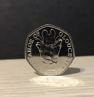 The Tailor of Gloucester Beatrix Potter 50p Fifty Pence coin 2018 BUUnCirculated