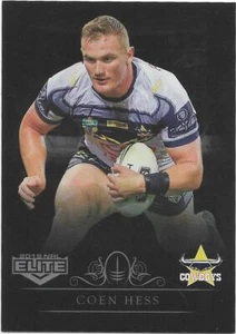 2018 NRL Elite Silver Special Parallel (SS085) Coen HESS Cowboys - Picture 1 of 1