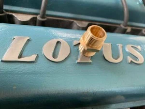 Mk1 Lotus Cortina 63-65 Twin Cam Temperatur Absender Messingbeschlag - Bild 1 von 2
