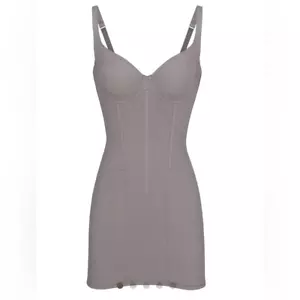 SKIMS COTTON CORSETS COTTON CORSET DRESS - Picture 1 of 7