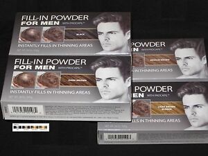 IRENE GARI COVER YOUR GRAY FILL-IN POWDER HAIR COLOR WITH PROCAPIL FOR MEN KIT.