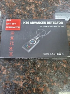 K19 ADVANCED ANTI SPY versteckter DETEKTOR GPS/SPION/MONITOR DETEKTOR #GB4943 - Bild 1 von 5