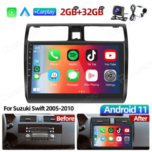 For Suzuki Swift MZ 2003-2010 Android 11 Car GPS Radio Carplay 2+32GB Head Unit