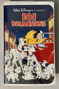 Rare Walt Disney Classic 101 Dalmatians Black Diamond Collection VHS First Print - Picture 1 of 5
