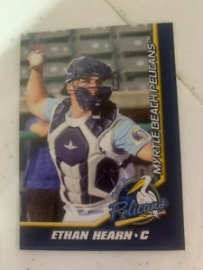 Ethan Hearn 2021 Myrtle Beach Pelicans Team Card - Picture 1 of 1