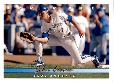 John Olerud #344 1993 Upper Deck - Image 1 of 2