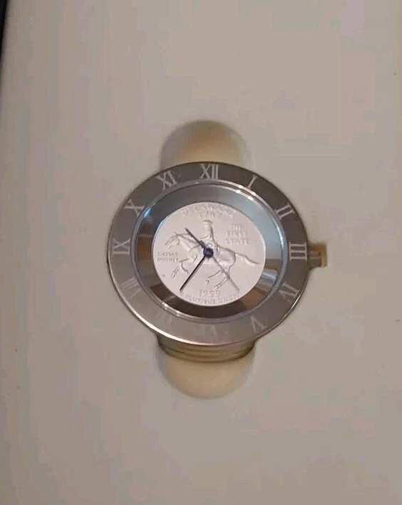 Statehood Quarter Coin Watch- 1999 Delaware U.S. Mint-NIB Watch Head Only - Image 1 of 4