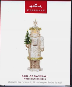 Hallmark 2024 Earl of Snowfall Noble Nutcrackers 6th in Series Stunning! - Foto 1 di 1