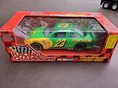 Racing Champions NASCAR 1/24 #23 John Deere 1996 Chad Little - Image 1 of 4