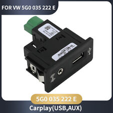 MDI Carplay AUX USB Port AMI Media Connection Switch For Golf MK7 7.5 5G0035222E
