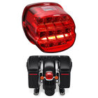 Red Rear Brake Tail Light For Harley Sportster Softail Dyna Electra Road Glide