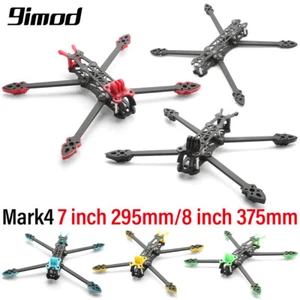 9IMOD Mark4 7" FPV Racing Drone 295mm Carbon Fiber Frame RC Quadcopter Parts - Picture 1 of 27