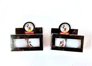 Disney Golf Balls M & Co Sports Club 4 Mickey Mouse Ball Gift 2 Boxes Gift - Picture 1 of 4