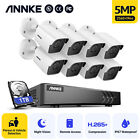 Annke 8 Camera 8 Channel 5Mp Dvr Security System 1Tb Hdd Smart Motion Detection
