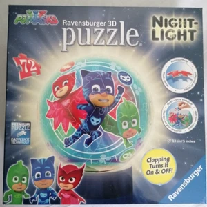 PJ Masks 3D Puzzle Nachtlicht Ravensburger ideales Weihnachtsgeschenk neu versiegelt - Bild 1 von 2
