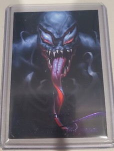 2022 UD Skybox Marvel Masterpieces #83 Venom  Epic Purple Foil 72/199 Tier 4