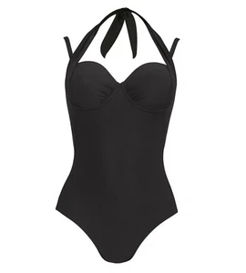 Traje de baño Anita Rosa Faia U eliges talla y color 7783 Coco Halter de una pieza UW nuevo con etiquetas - Imagen 1 de 4