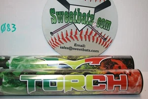 Neu Monsta Torch RASTA MX Softballschläger 2 Stück 26 ASA USA Mid Load 25SPTA2 2025 - Bild 1 von 5