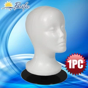 Female MANNEQUIN 11" head with holder stand base display wig hat glasses manikin - Picture 1 of 3