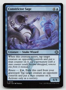 Constrictor Sage U Tarkir: Dragonstorm 39 NM - Picture 1 of 2