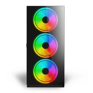 Case computer desktop ATX Savio SAVGC-PRIMEX1 Nero - Bild 1 von 8