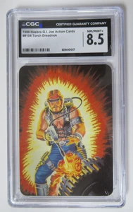 1986 Hasbro G.I. Joe Action Cards Torch Dreadnok #104 CGC 8.5 - Picture 1 of 3