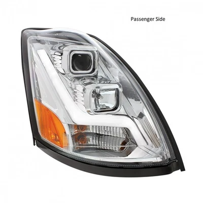 2004-2017适用于沃尔沃 VN/VNL 铬投影车头灯 — 第 1/4 张图片