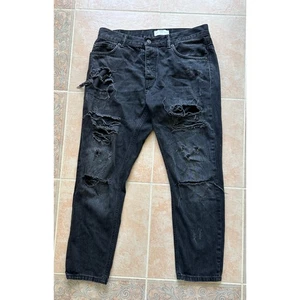 ZMDC Zara Hombre Denim Colección Vaqueros Desgastados Talla: 32 - Imagen 1 de 13