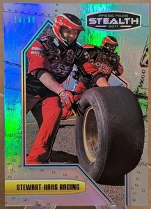 2011 Press Pass Stealth Stewart-Haas Racing Holo Silver SP 18/99 Tony Stewart - Foto 1 di 1
