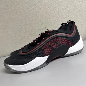 adidas SM D.o.n. Issue 6 BHM 25 Basketball Shoes Black Red Mens Size 17 - Picture 1 of 6