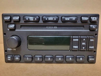 TESTED 2001 Ford Excursion Stereo AM FM Radio 6-Disc CD Changer YL2F-18C821-AE - Image 1 of 4