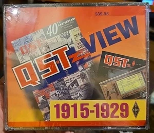 QST View: 1915-1929 (CD-ROM, American Radio Relay League) New & Sealed! - Picture 1 of 2
