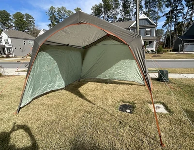 REI Alcove Freestanding Shelter 10' x 10' + Windwall For Two Sides - Shade Tent - Image 1 of 4