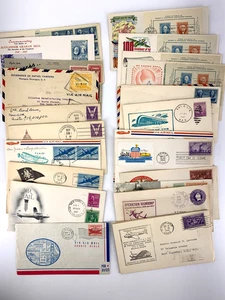 Buste timbrate copertina evento francobolli anni 40 (lotto quantità 30) - Foto 1 di 11