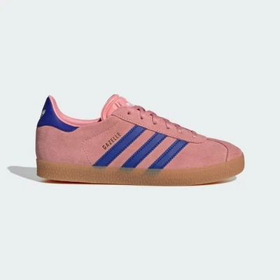 Tenis deportivos Adidas Gazelle J semi rosa chispa azul lúcido GS y para mujer IG9153 Foto 1 de 4