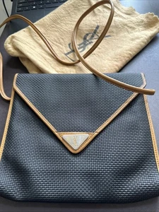 ysl Handtasche schwarz braun Envelope Style - Bild 1 von 22