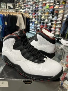 Scarpe Nike Air Jordan Retro 10 Chicago 2012 Bulls (310805-100) taglia 10,5 - Foto 1 di 5