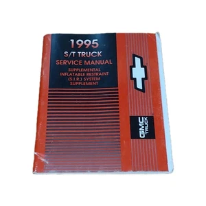 1995 GMC Chevrolet S T Trucks SIR System Supplement Service Manual  - Bild 1 von 3