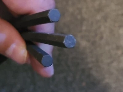 Craftsman 20 Piece Long and Short Arm Hex Key Allen Key Set SAE 9 46696 - Image 1 of 4