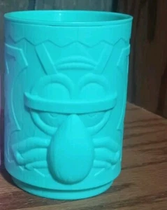 Burger King Nickelodeon Spongebob's Thaddäus Stapel Tiki Tasse 2023 mit Aufklebern - Bild 1 von 5