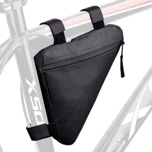 Bike Storage Frame Bag Bicycle Top Tube Triangle Bag Waterproof Cycling Pack - Picture 1 of 9