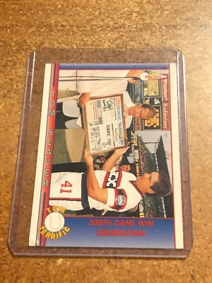 1992 Pacific Baseball Tom Seaver Tom Terrific # 81 300th Game Win Celebration - Image 1 of 2
