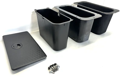 ✅12-2024 RAM 1500 2500 3500 ALMACENAMIENTO CONTENEDOR DE HIELO CARGA REVESTIMIENTO CONJUNTO 2ª fila Mopar OEM Foto 1 de 4